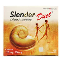 Slender Duet Orlistat 120 mg